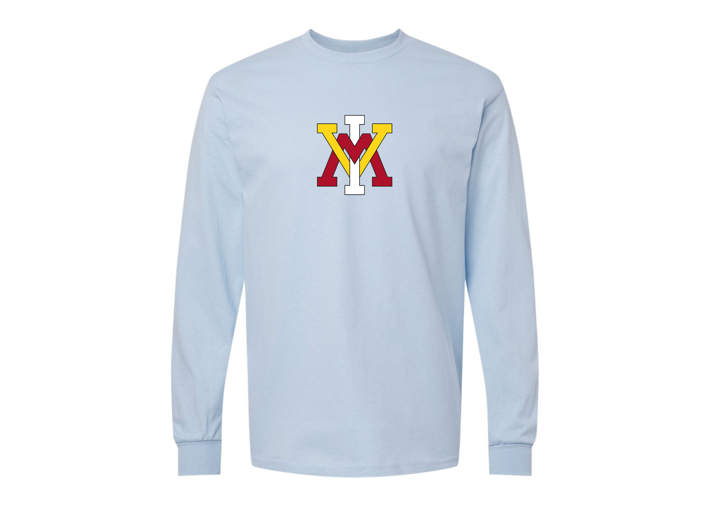 Men's VMI Keydets Gildan Heavy Cotton Long Sleeve T-Shirt