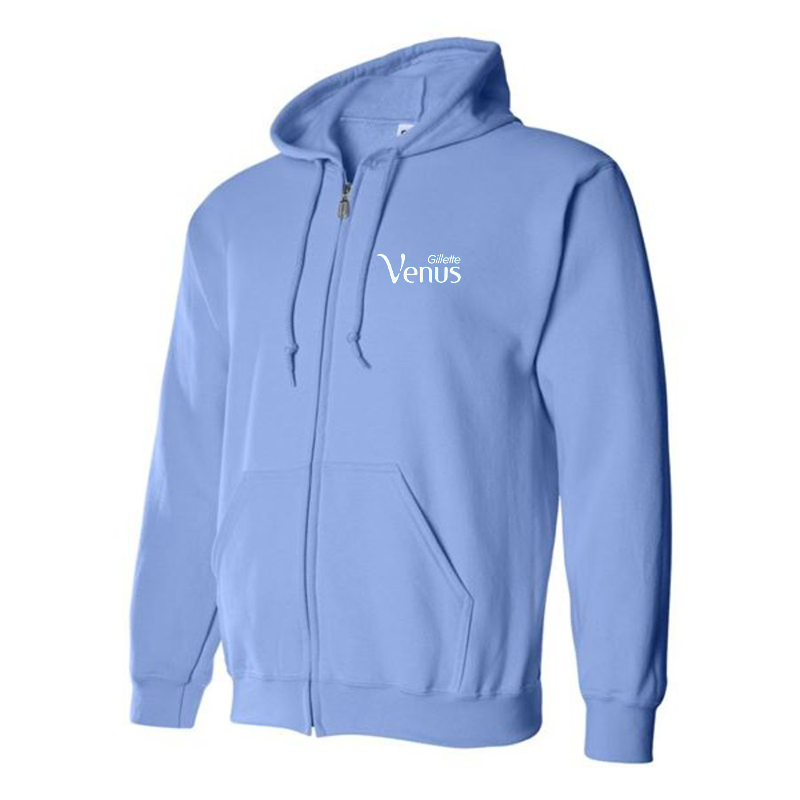 Men's Gillette Venus Logo Zipper Hoodie
