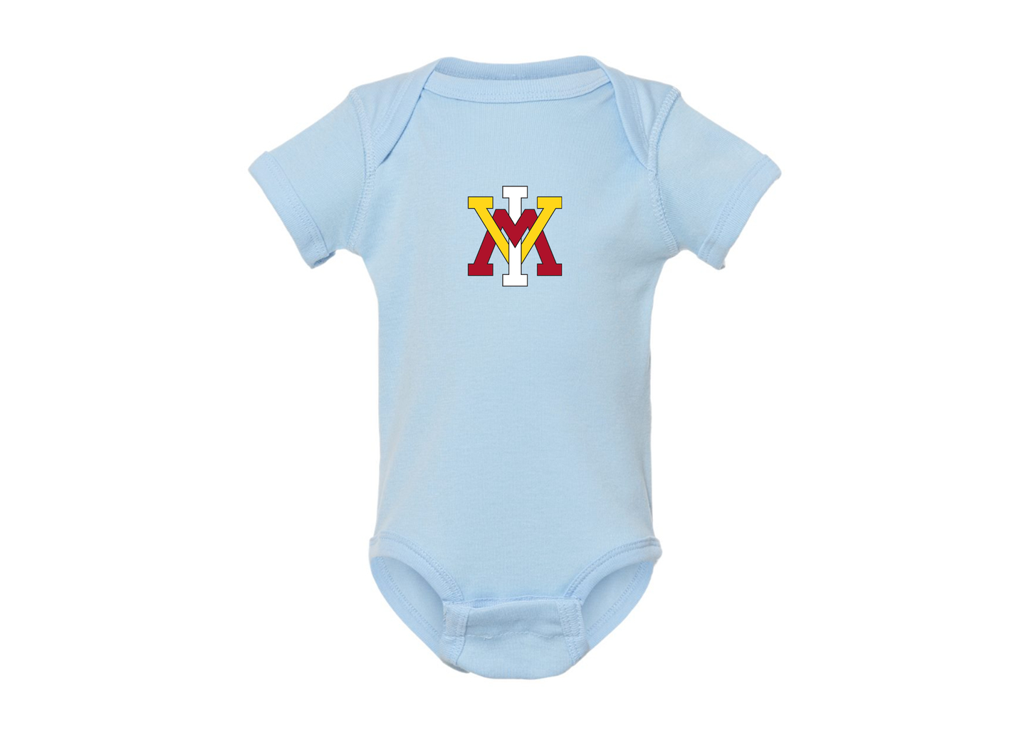 VMI Keydets Rabbit Skins Infant Baby Rib Bodysuit