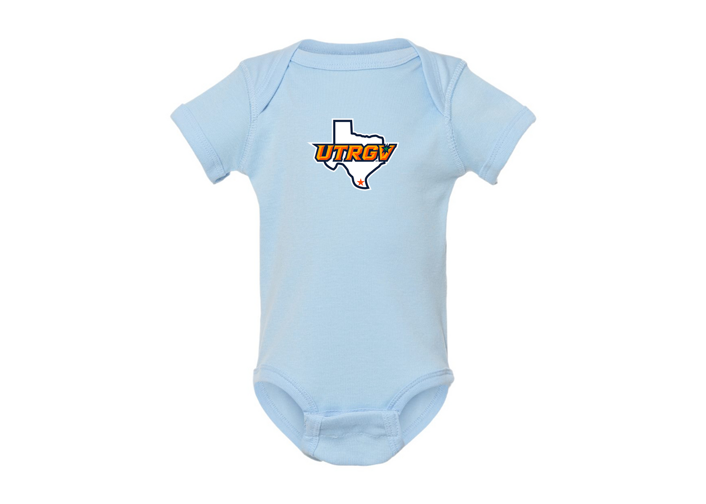 UTRGV Vaqueros Rabbit Skins Infant Baby Rib Bodysuit