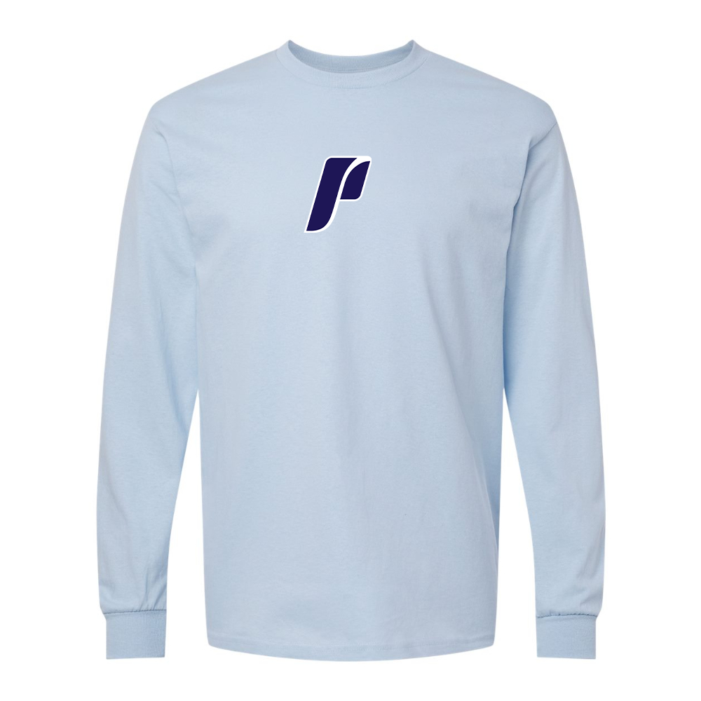 Men's Portland Pilots Logo Gildan Heavy Cotton Long Sleeve T-Shirt