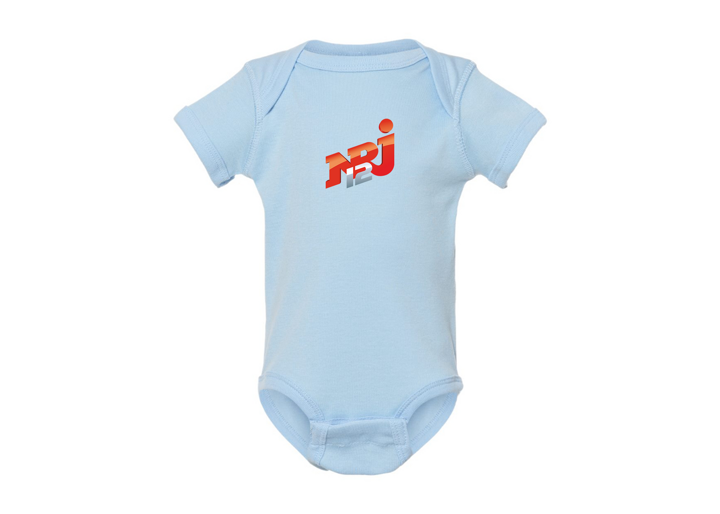 NRJ 12 Logo Rabbit Skins Infant Baby Rib Bodysuit