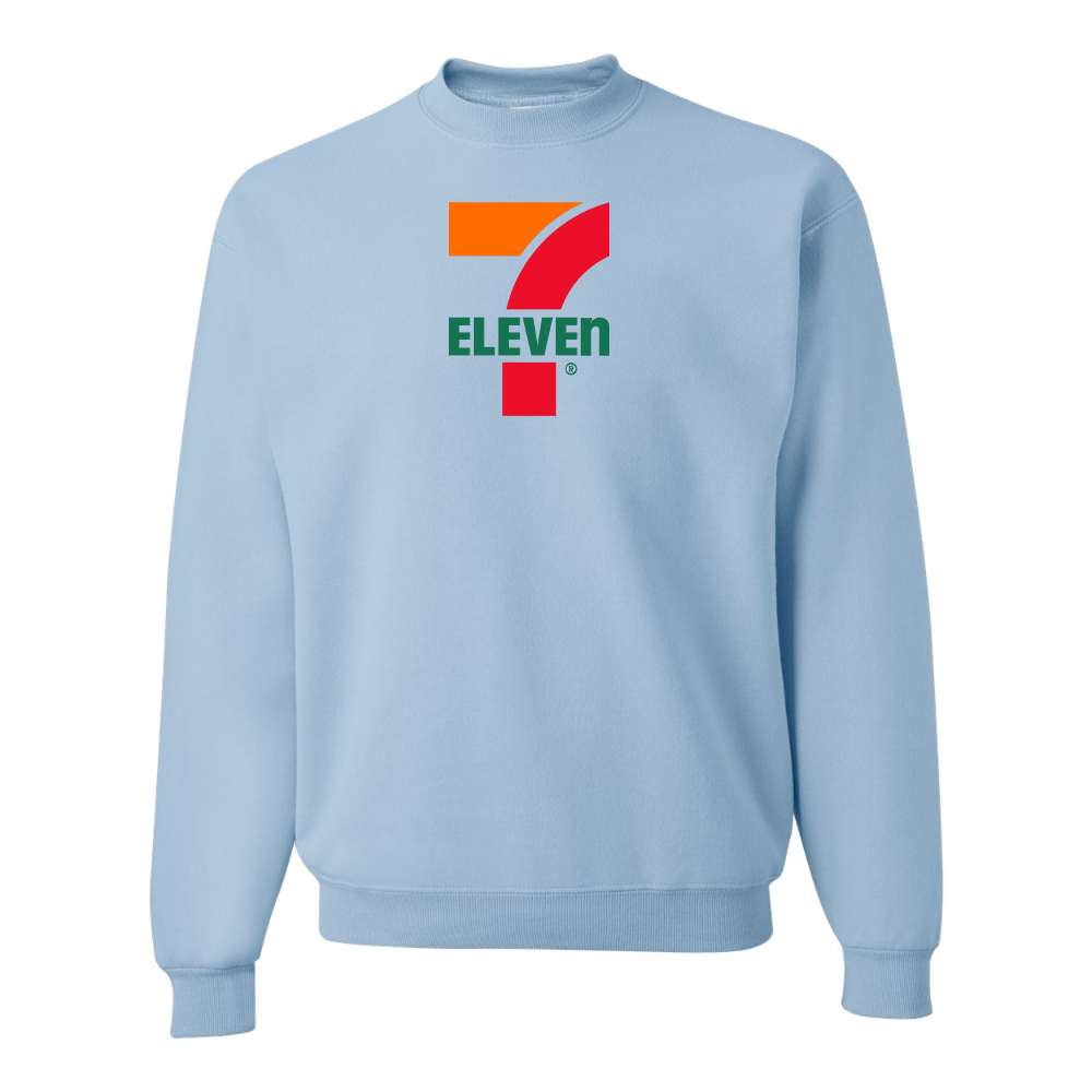 Men's 7 Eleven Logo  JERZEES NuBlend Crewneck Sweatshirt