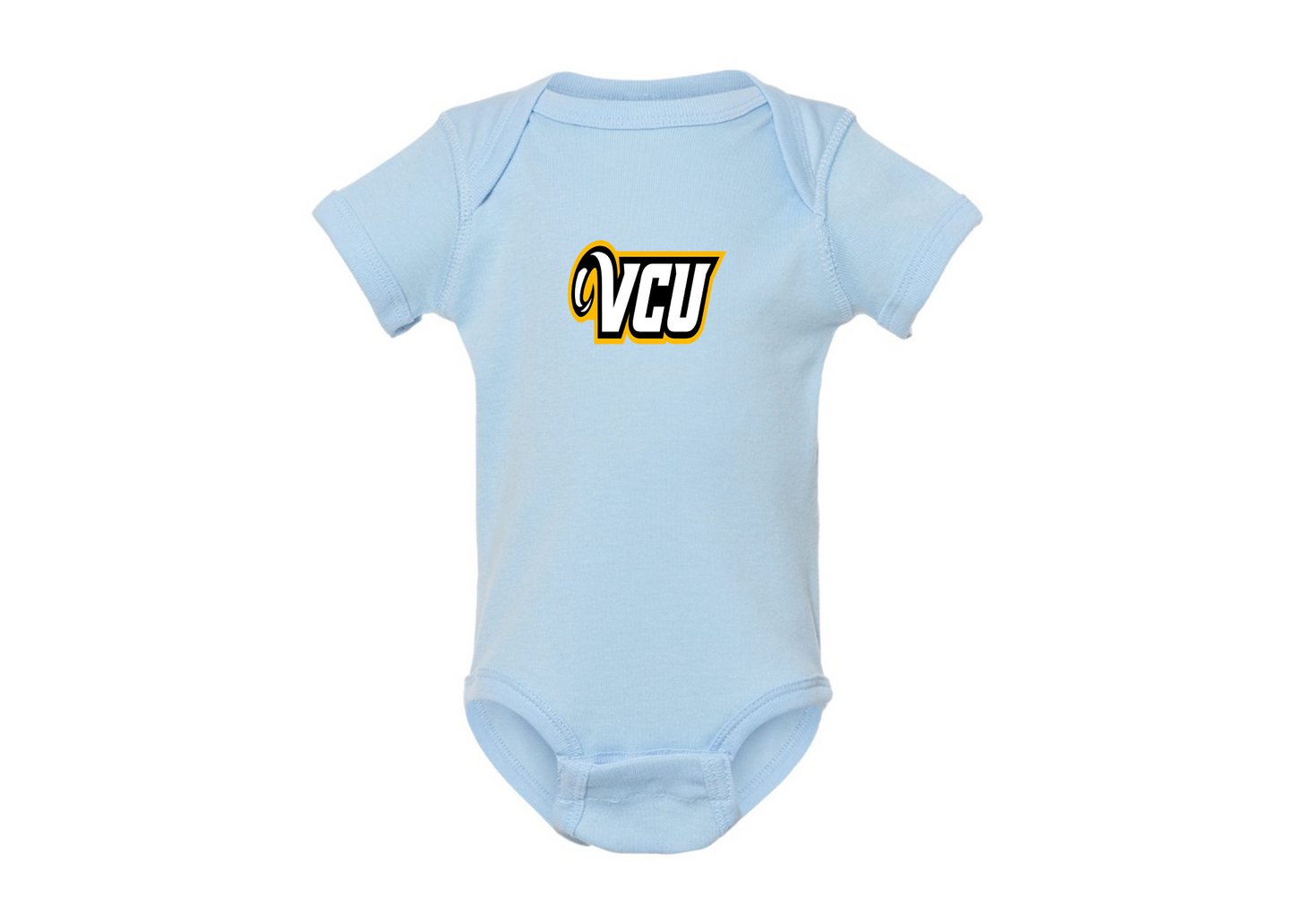 Virginia Commonwealth Rams Rabbit Skins Infant Baby Rib Bodysuit