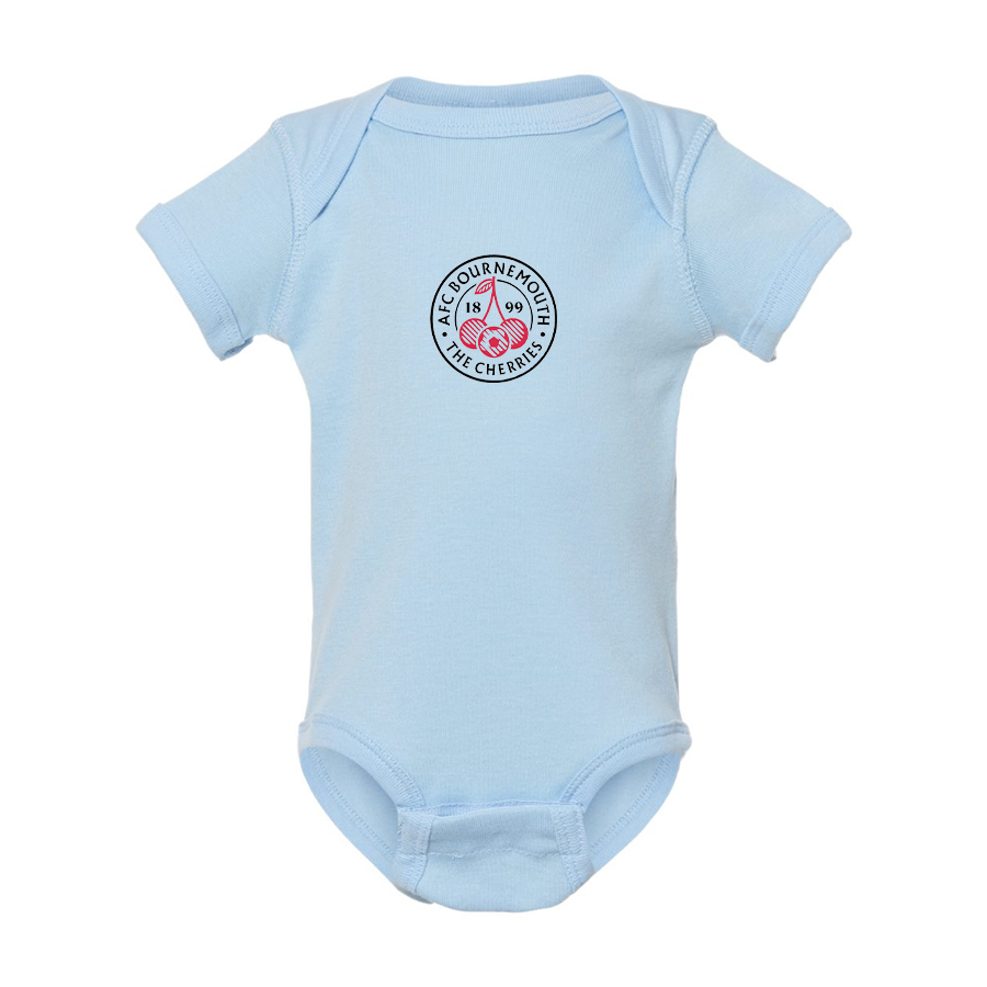 AFC Bournemouth Soccer Logo Rabbit Skins Infant Baby Rib Bodysuit