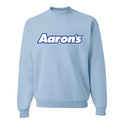 Men's Aaron_s Logo  JERZEES NuBlend Crewneck Sweatshirt