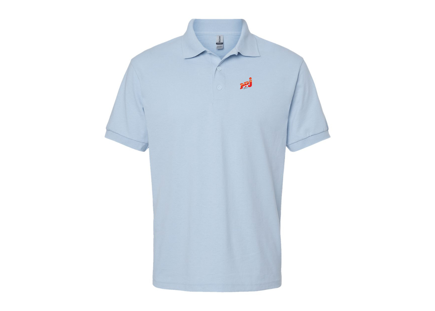 Men's NRJ 12 Logo Gildan Dry Blend Jersey Polo