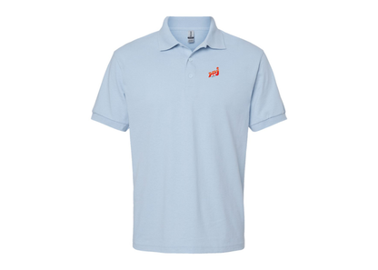 Men's NRJ 12 Logo Gildan Dry Blend Jersey Polo