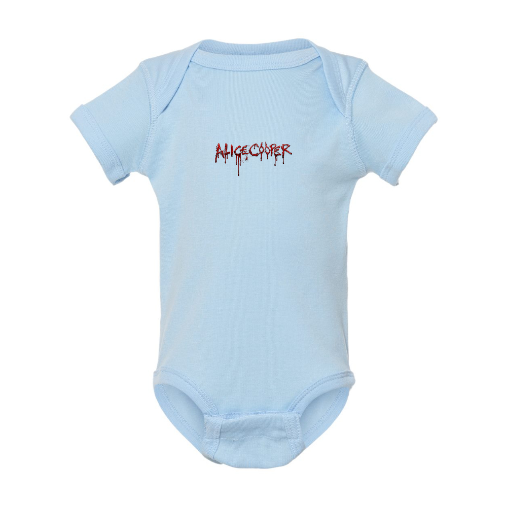 Alice Cooper Logo  Rabbit Skins Infant Baby Rib Bodysuit