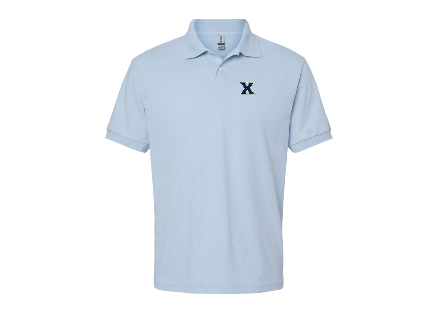 Men's Xavier Musketeers Gildan Dry Blend Jersey Polo