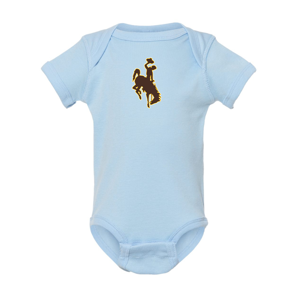 Wyoming Cowboys Rabbit Skins Infant Baby Rib Bodysuit