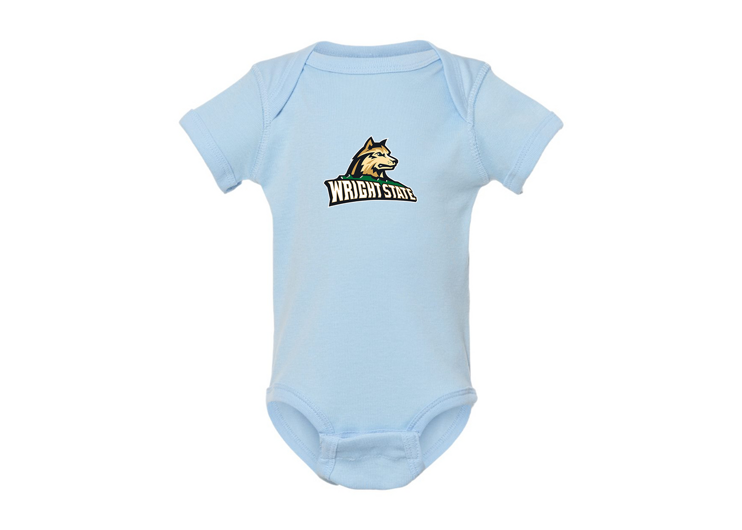 Wright State Raiders Rabbit Skins Infant Baby Rib Bodysuit