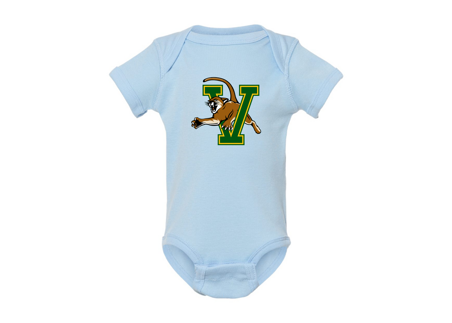 Vermont Catamounts Rabbit Skins Infant Baby Rib Bodysuit