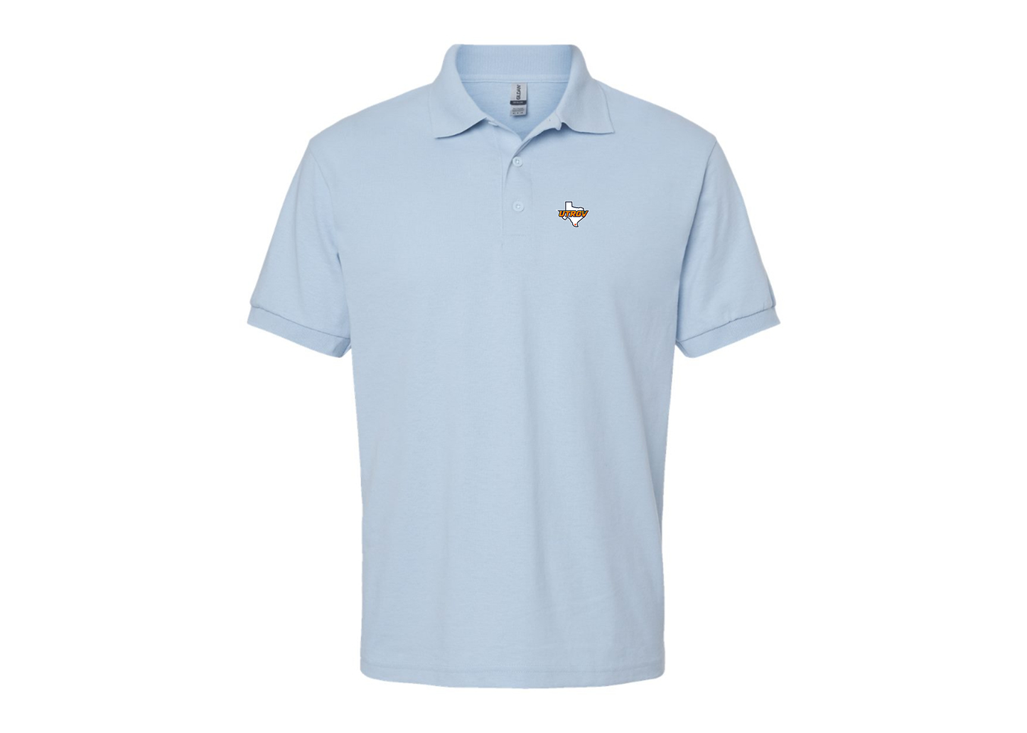 Men's UTRGV Vaqueros Gildan Dry Blend Jersey Polo