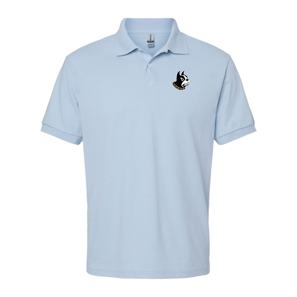 Men's Wofford Terriers Gildan Dry Blend Jersey Polo