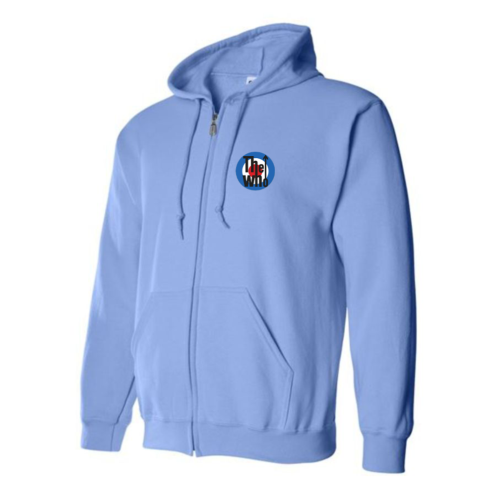 Men's The Who Logo Zipper Hoodie