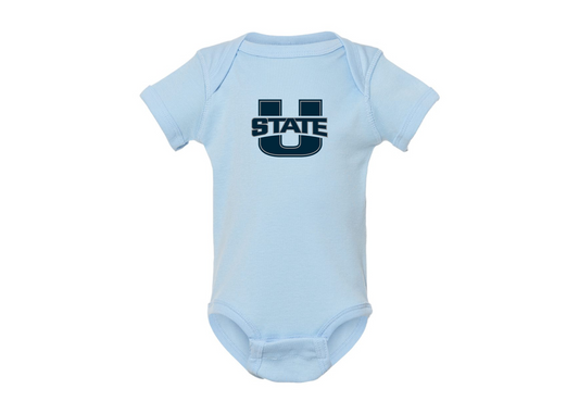 Utah State Aggies Rabbit Skins Infant Baby Rib Bodysuit