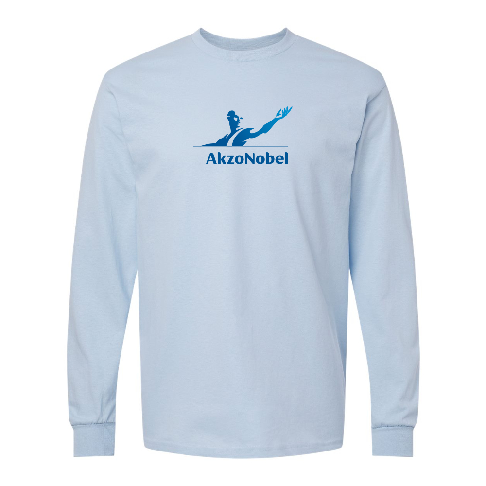 Men's AkzoNobel Logo Gildan Heavy Cotton Long Sleeve T-Shirt