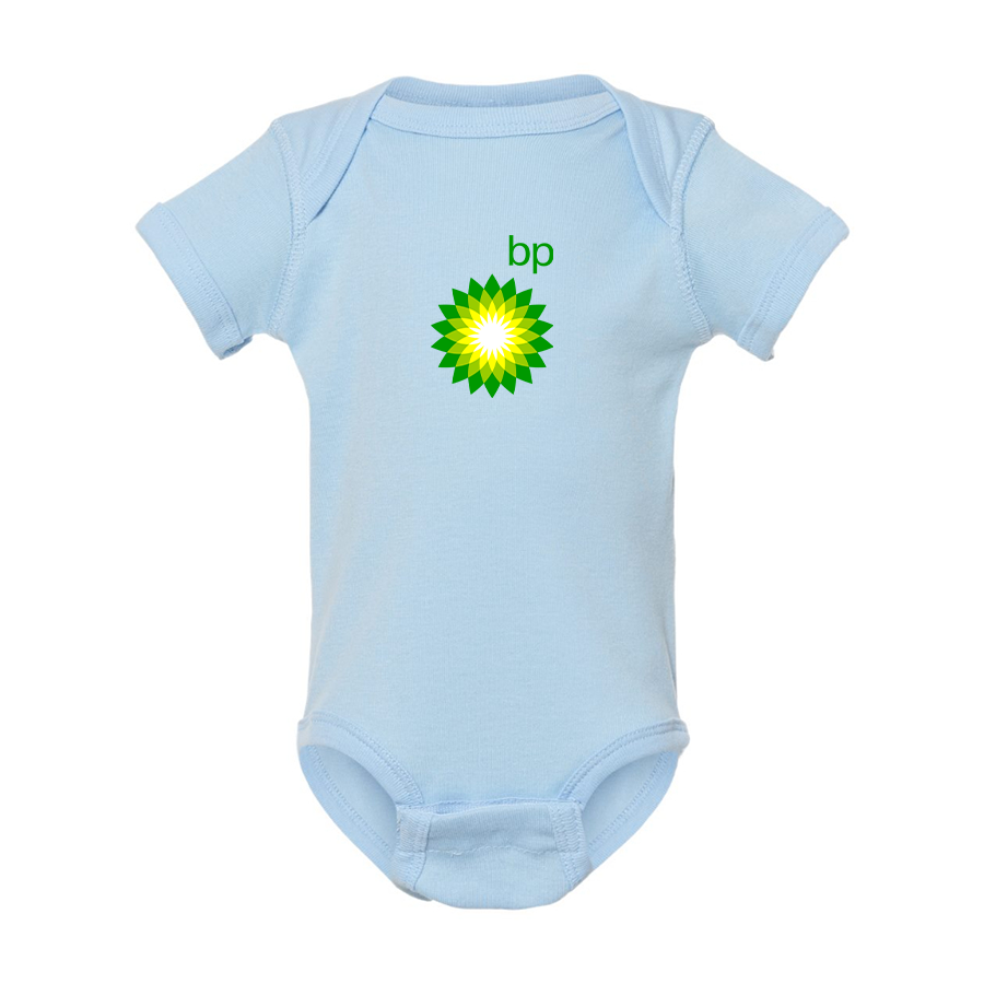 BP Oil Logo Rabbit Skins Infant Baby Rib Bodysuit