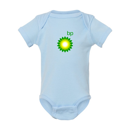 BP Oil Logo Rabbit Skins Infant Baby Rib Bodysuit