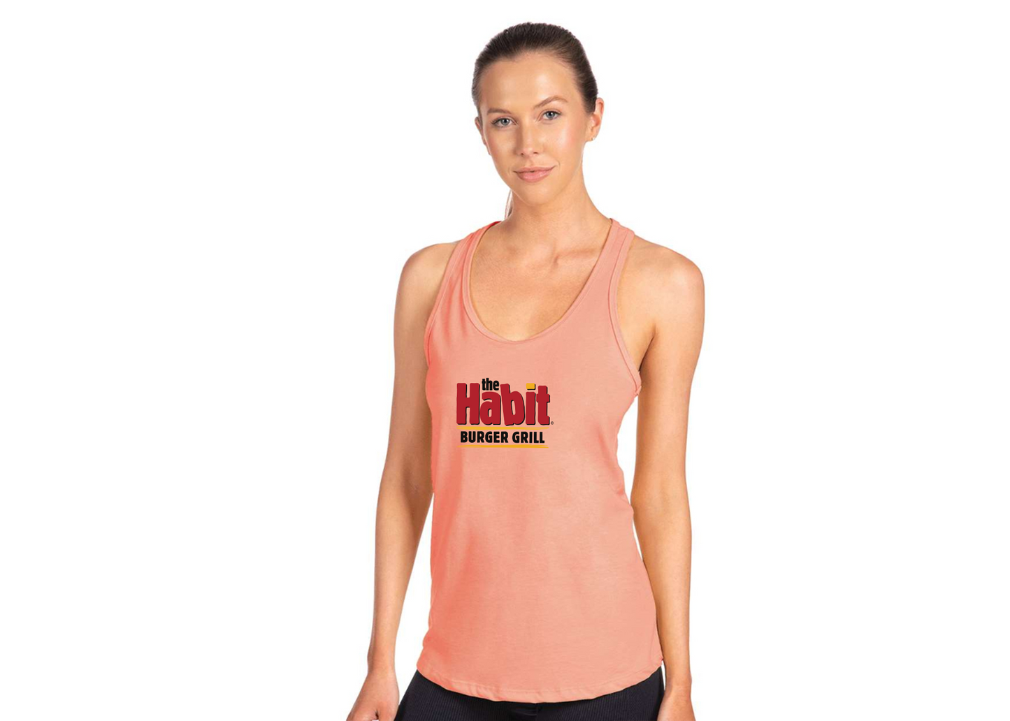 Women's The Habit Burger Grill Next Level Ideal Racerback Tank