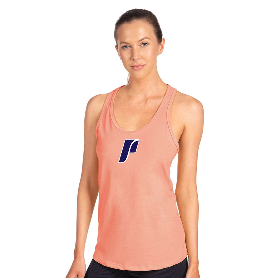 Women's Portland Pilots Logo Next Level Ideal Racerback Tank