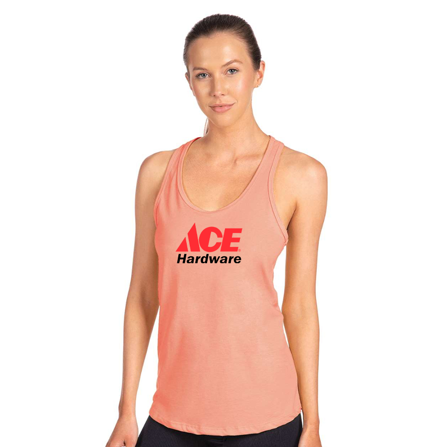 Women's ACE Hardware Logo Next Level Ideal Racerback Tank