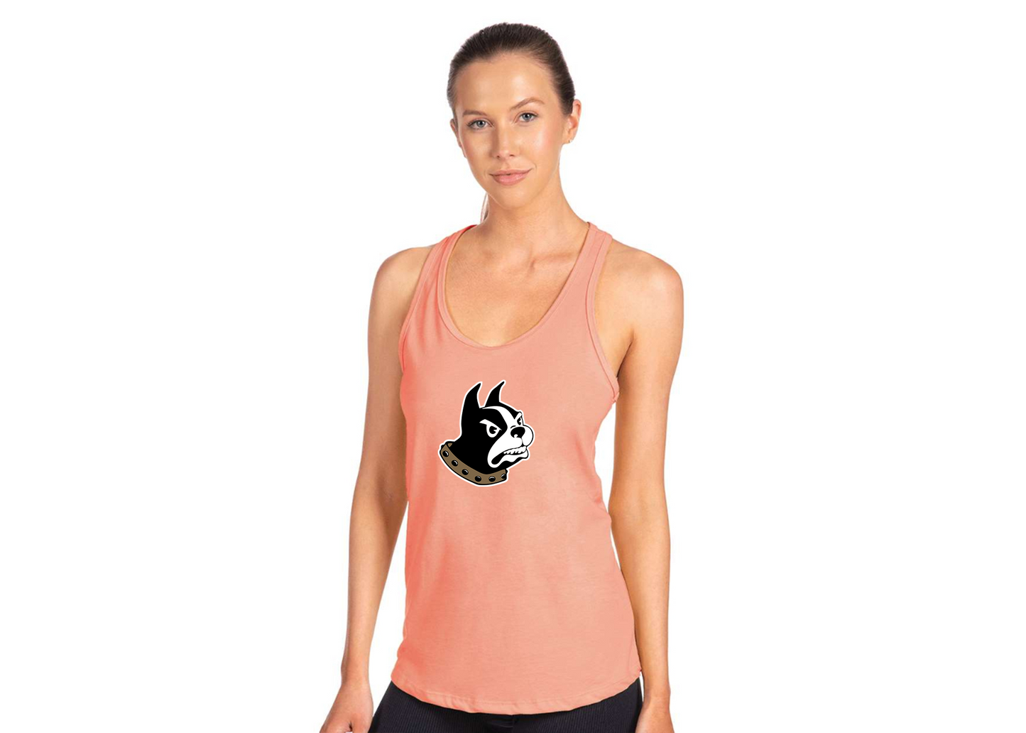 Women's Wofford Terriers Next Level Ideal Racerback Tank