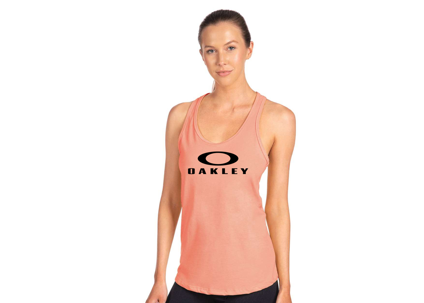 Women's Oakley Logo Next Level Ideal Racerback Tank