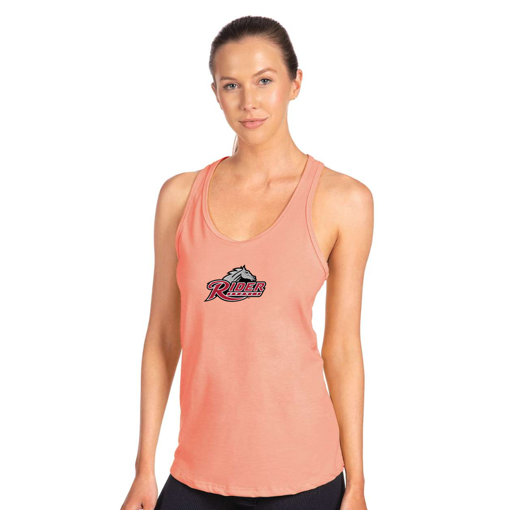 Women's Rider Broncs Logo Next Level Ideal Racerback Tank