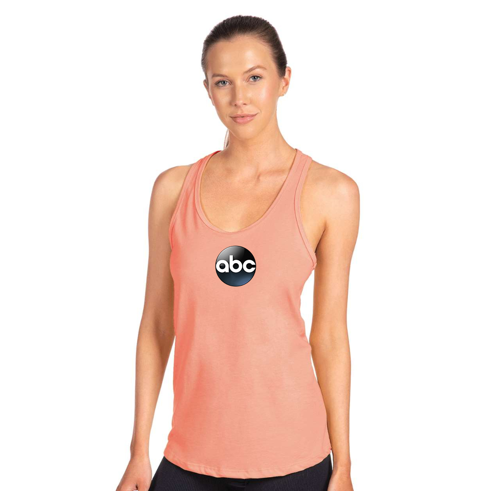 Women's Abc Logo Next Level Ideal Racerback Tank
