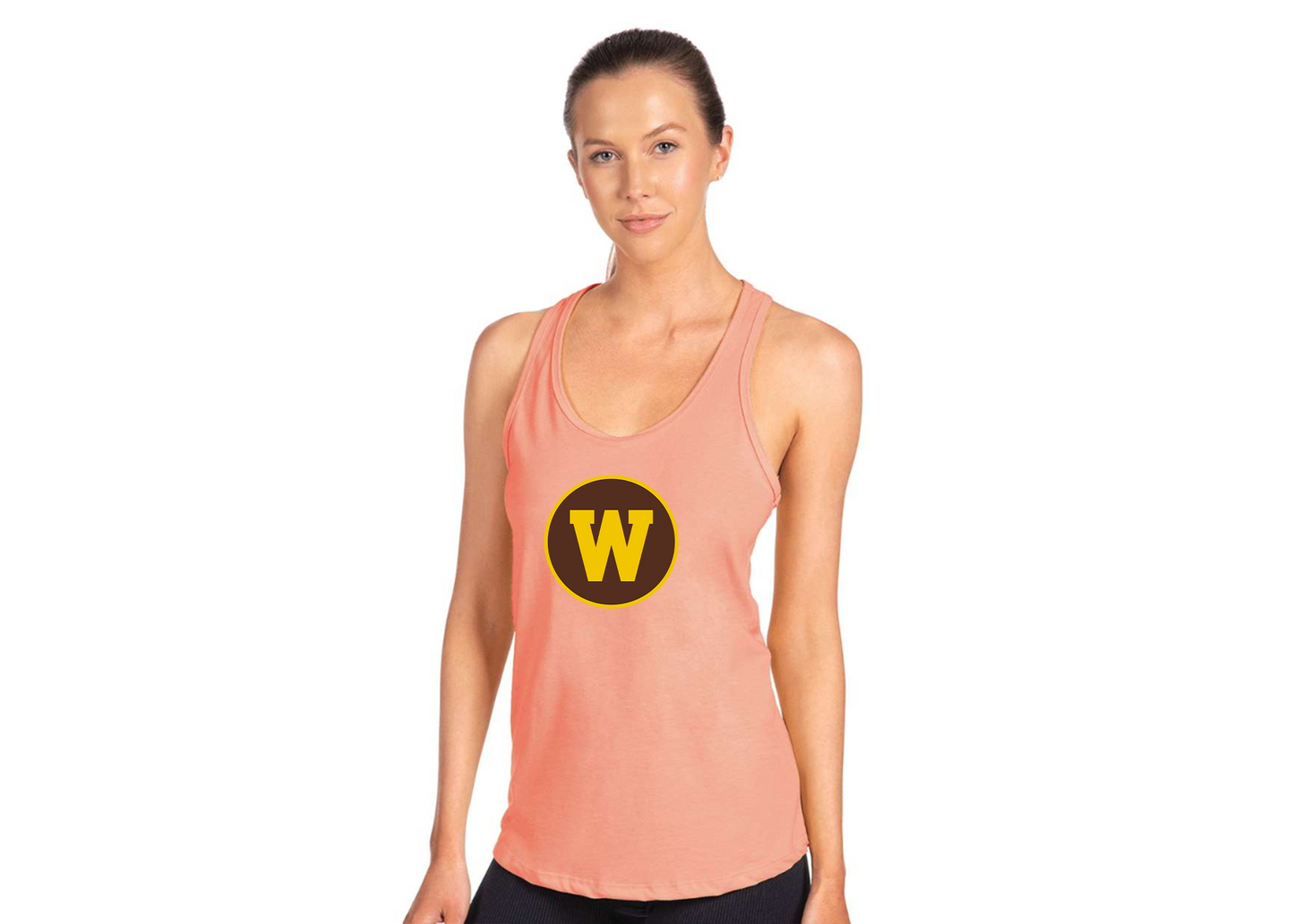 Women's Western Michigan Broncos Next Level Ideal Racerback Tank