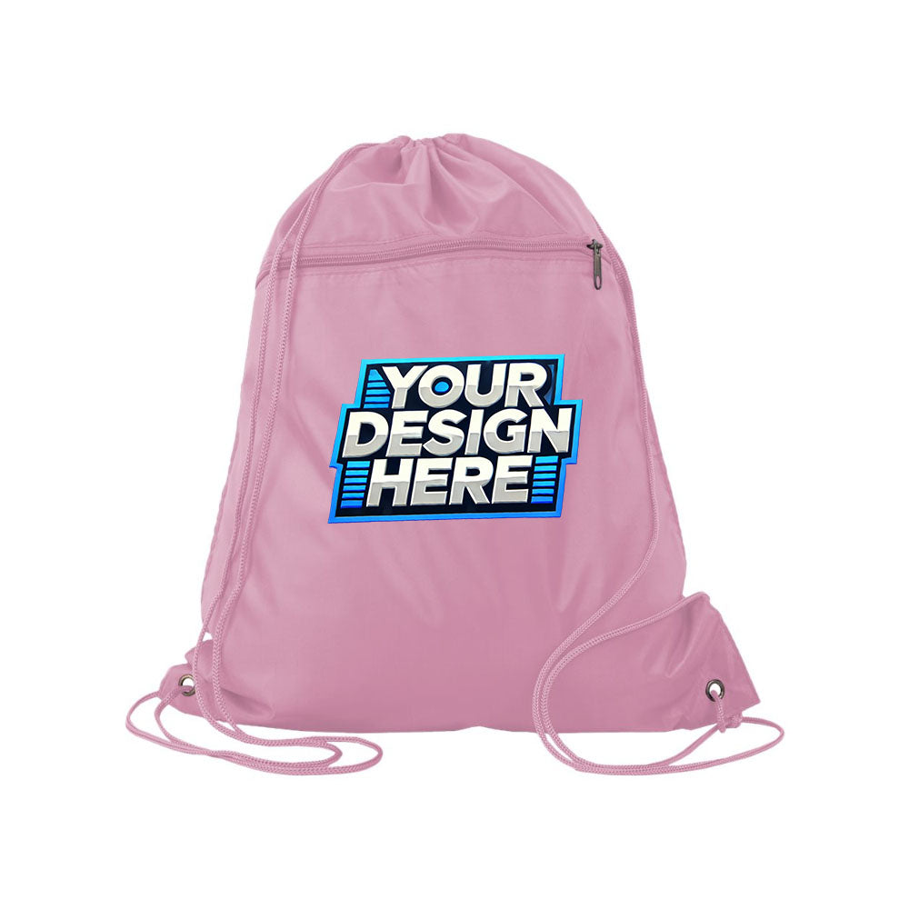 Customize - Q-Tees - Polyester Cinchpack - Q135200