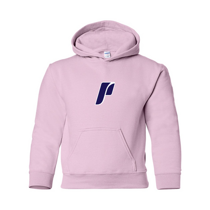 Youth Portland Pilots Logo Gildan Heavy Blend  Hooded Sweatshirt