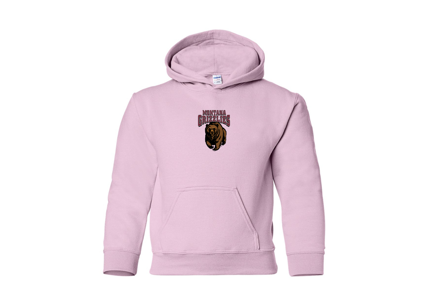 Youth Montana Grizzliesl Gildan Heavy Blend  Hooded Sweatshirt