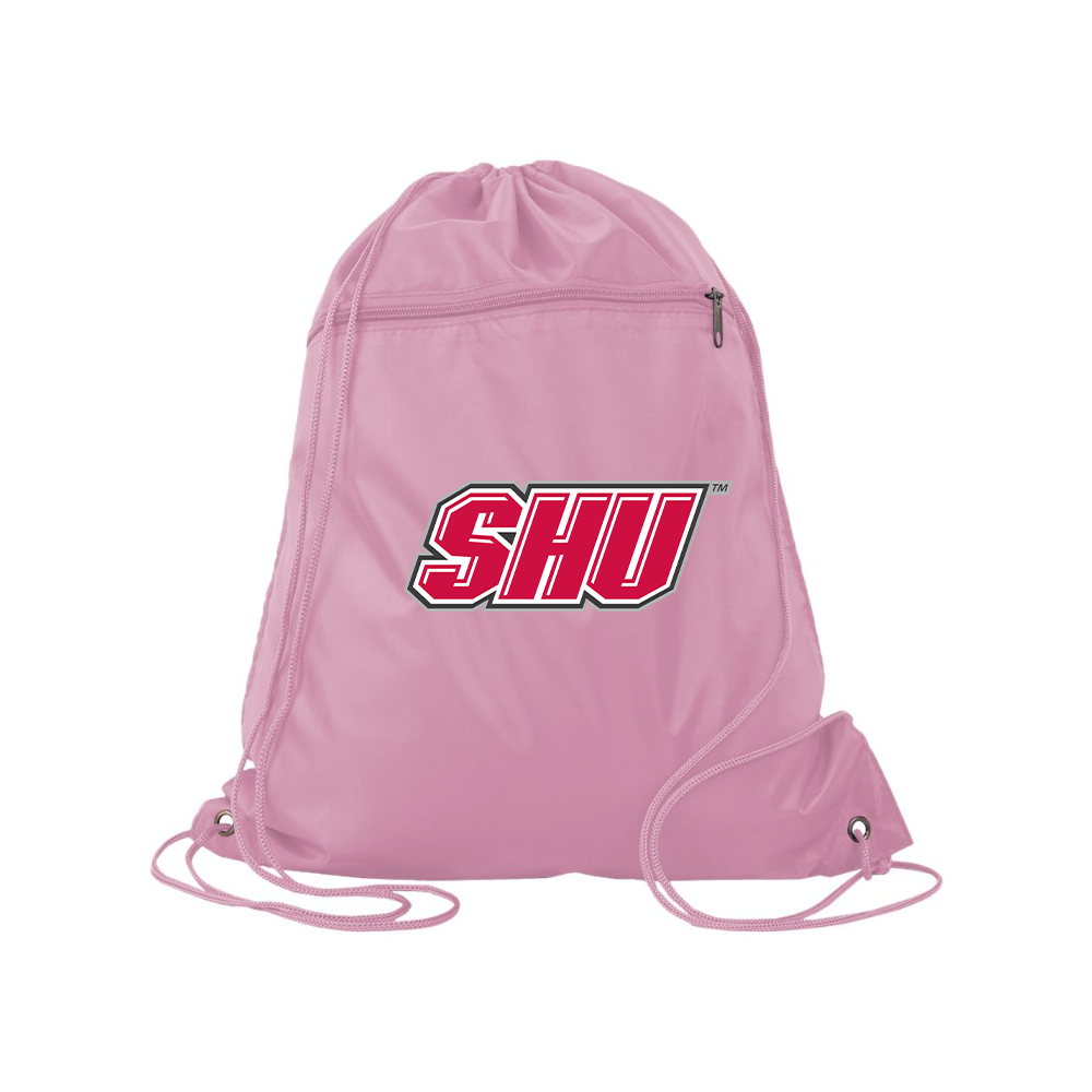 Sacred Heart Pioneers Logo Q-Tees - Polyester Cinchpack