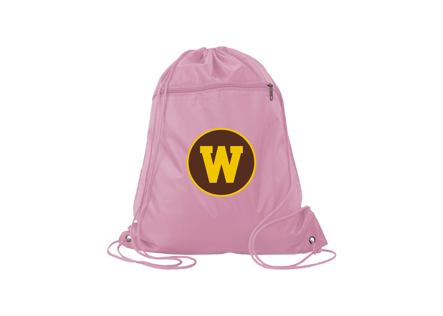 Western Michigan Broncos Q-Tees - Polyester Cinchpack