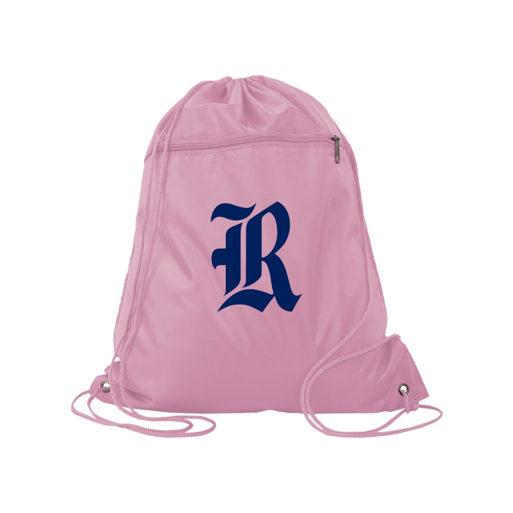 Rice Owls Logo Q-Tees - Polyester Cinchpack