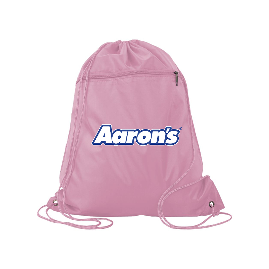 Aaron_s Logo Q-Tees - Polyester Cinchpack