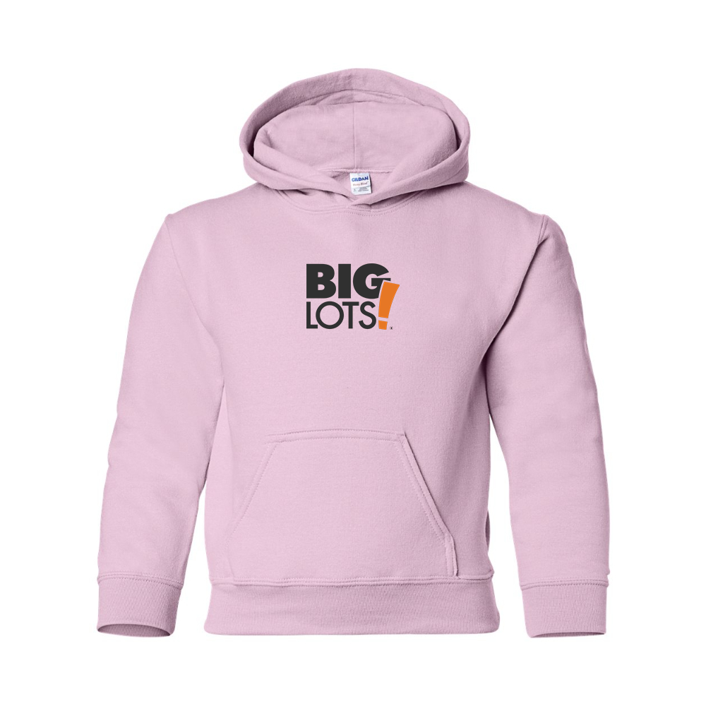 Youth Big Lots Logo Gildan Heavy Blend  Hooded Sweatshirt