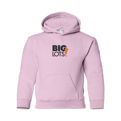 Youth Big Lots Logo Gildan Heavy Blend  Hooded Sweatshirt