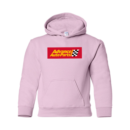 Youth Advance Auto Parts Logo Gildan Heavy Blend  Hooded Sweatshirt