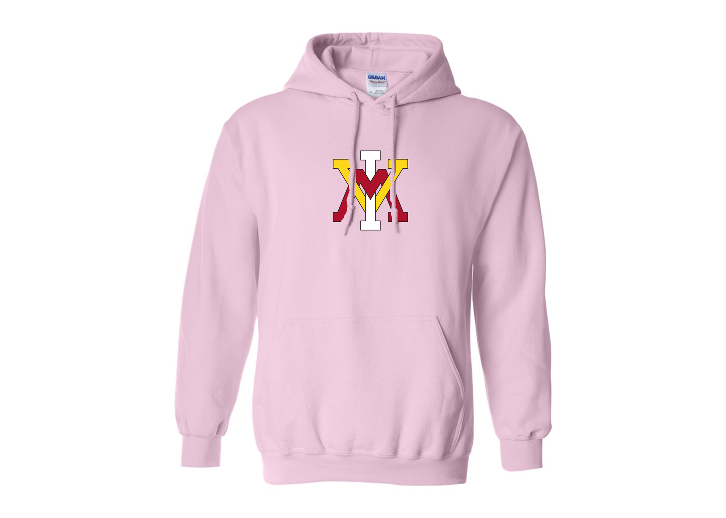 Men's VMI Keydets Gildan  Heavy Blend Hooded Sweatshirt