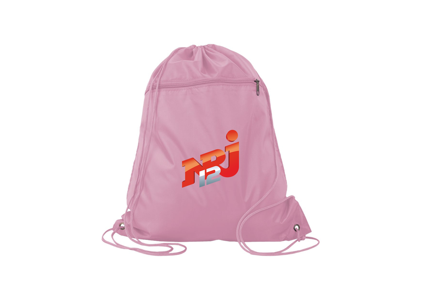 NRJ 12 Logo Q-Tees - Polyester Cinchpack