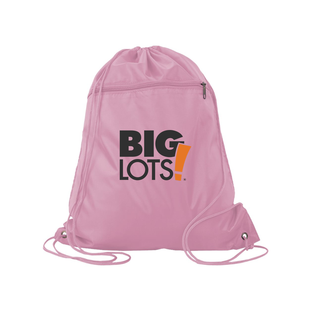 Big Lots Logo Q-Tees - Polyester Cinchpack