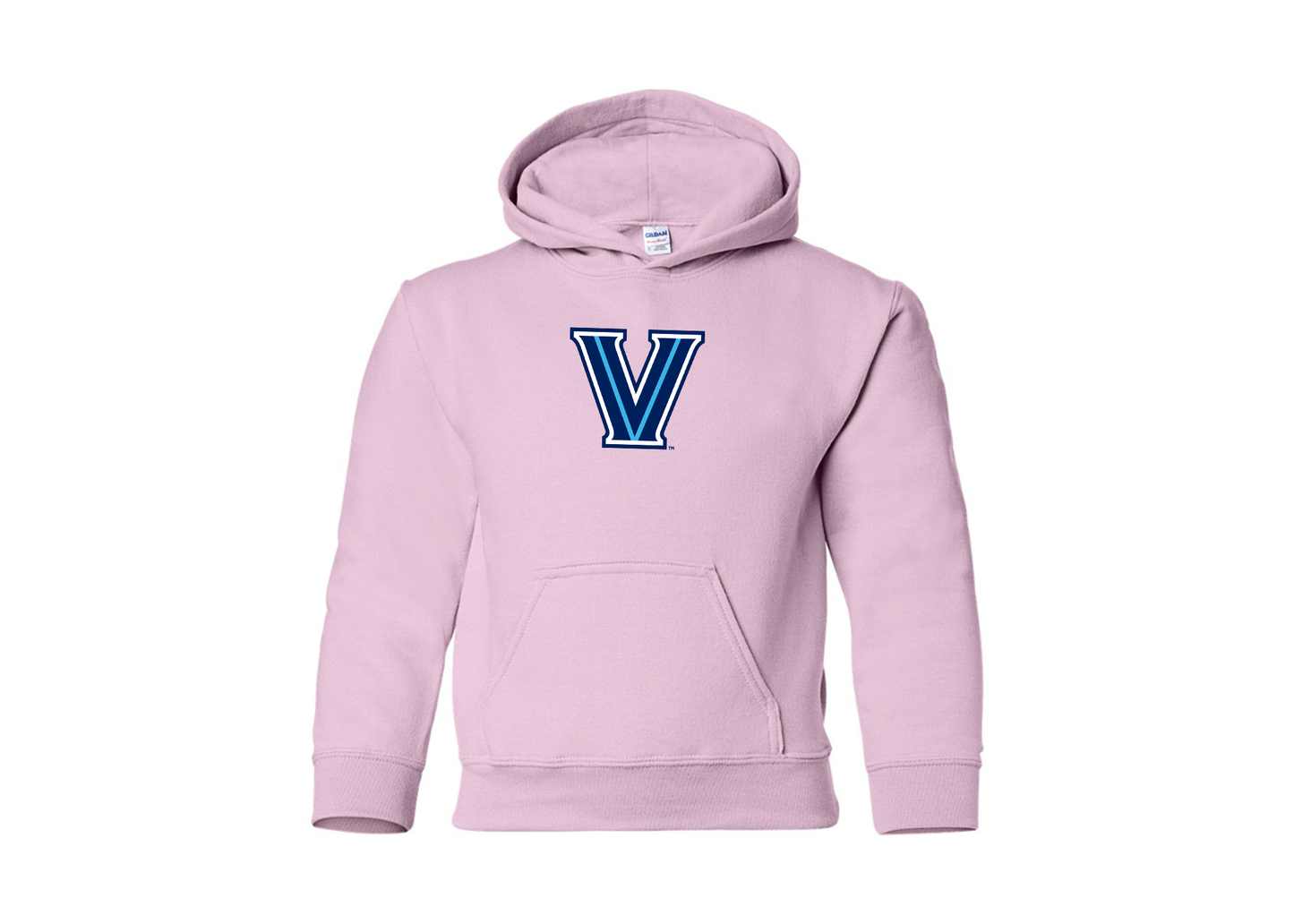 Youth Villanova Wildcats Gildan Heavy Blend  Hooded Sweatshirt