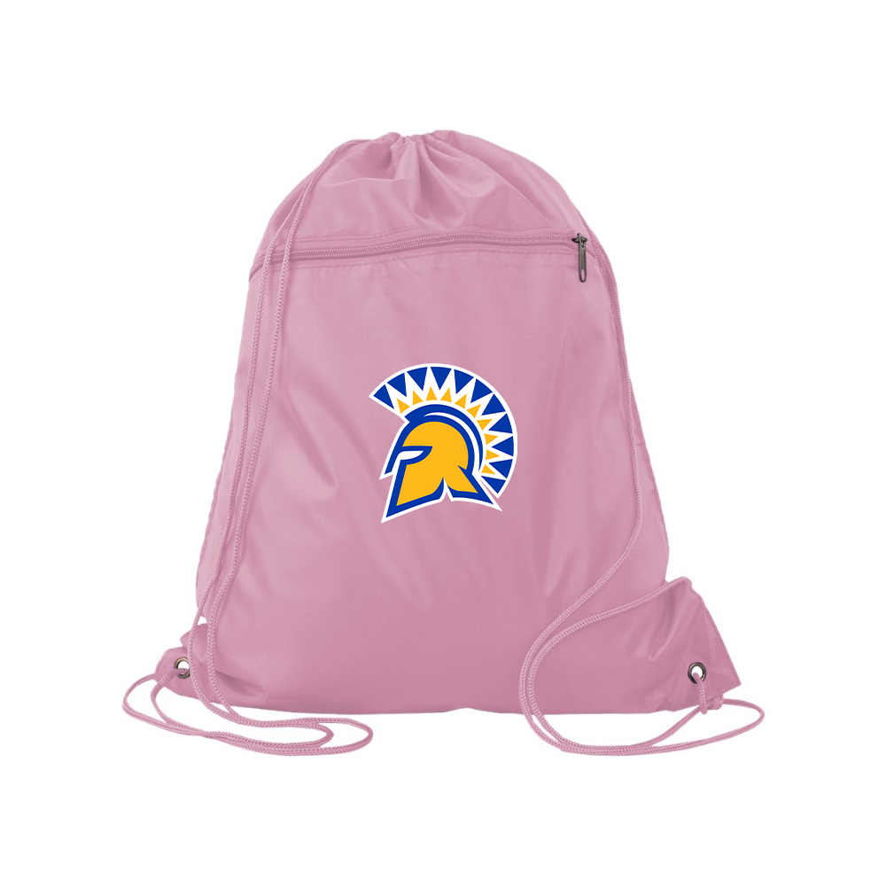 San Jose State Spartans Logo Q-Tees - Polyester Cinchpack