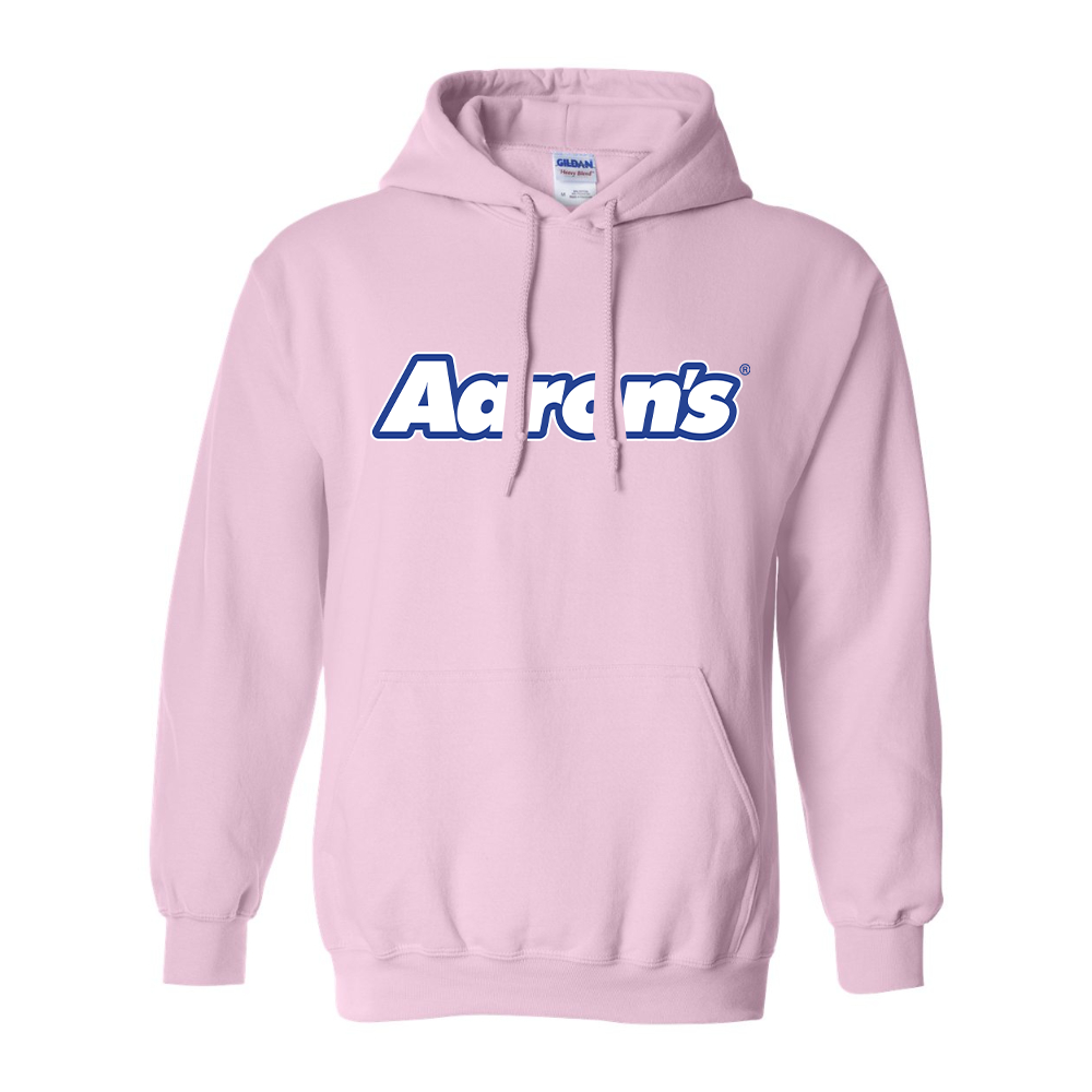 Men's Aaron_s Logo Gildan  Heavy Blend Hooded Sweatshirt