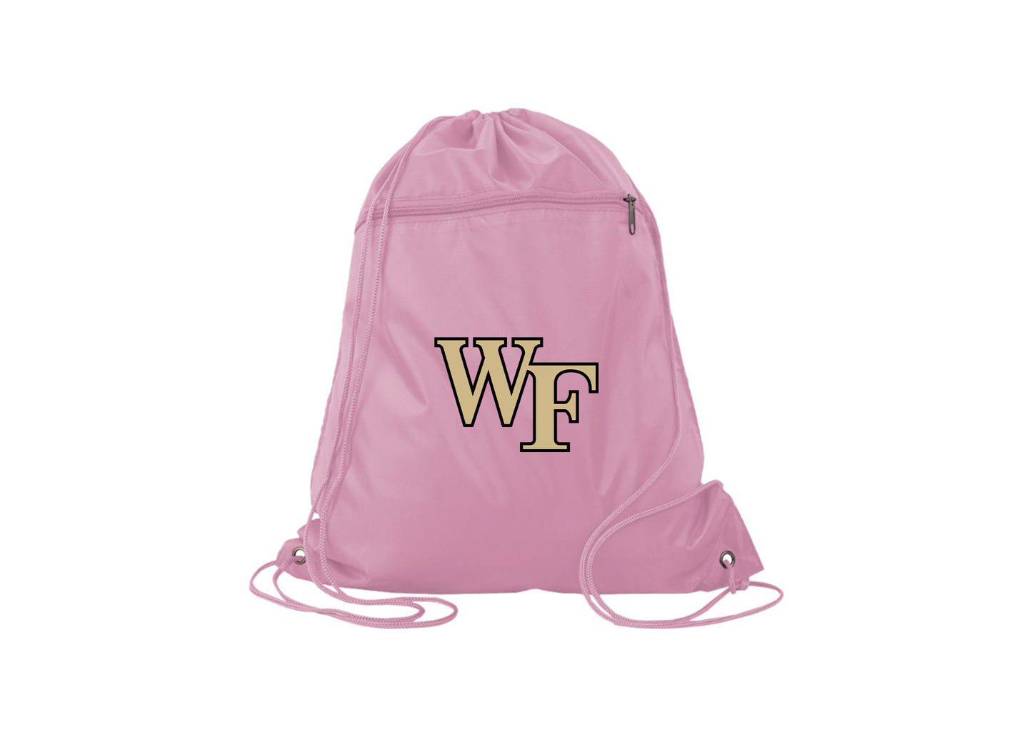 Wake Forest Demon Deacons Q-Tees - Polyester Cinchpack