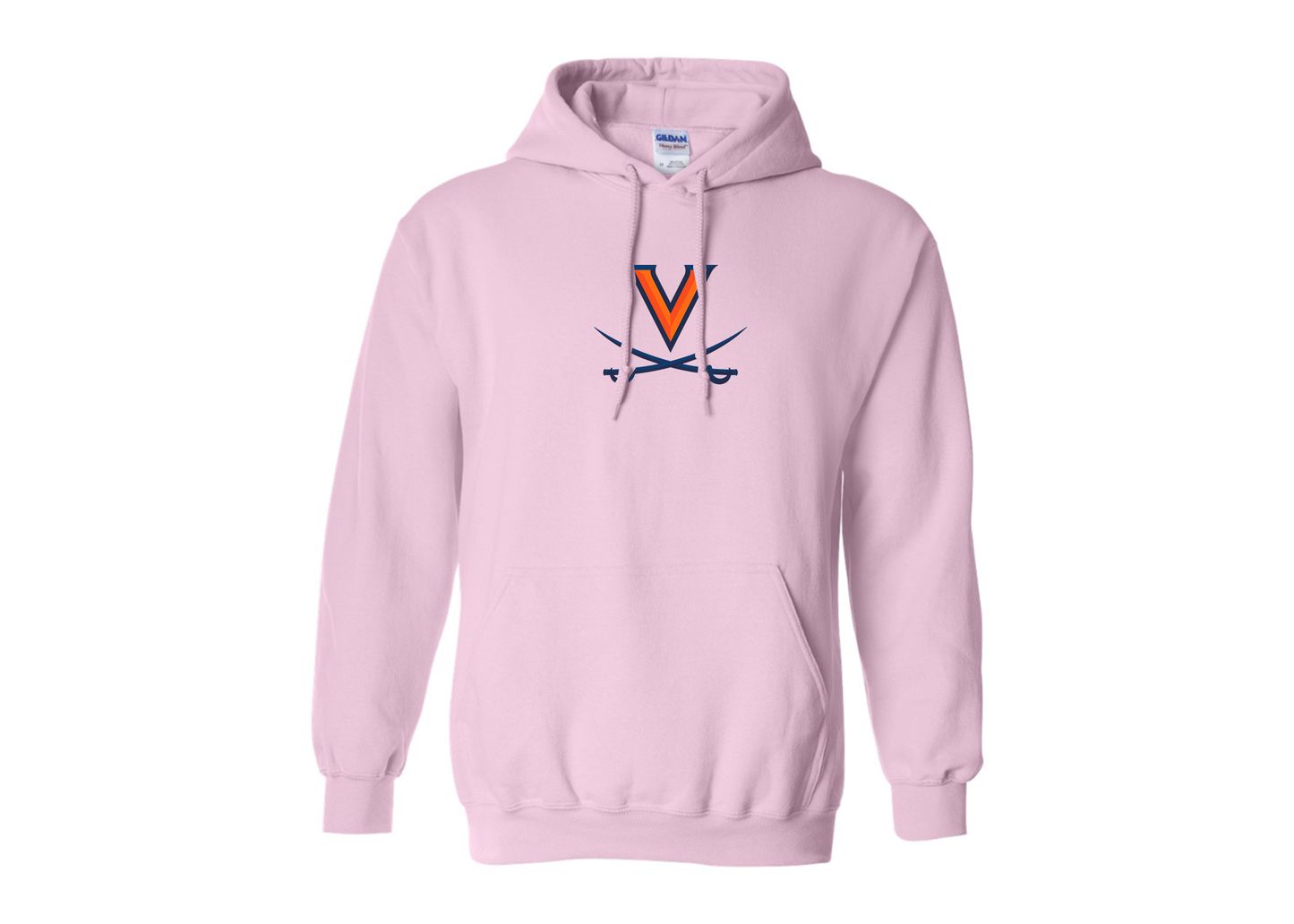 Men's Virginia Cavaliers Gildan  Heavy Blend Hooded Sweatshirt